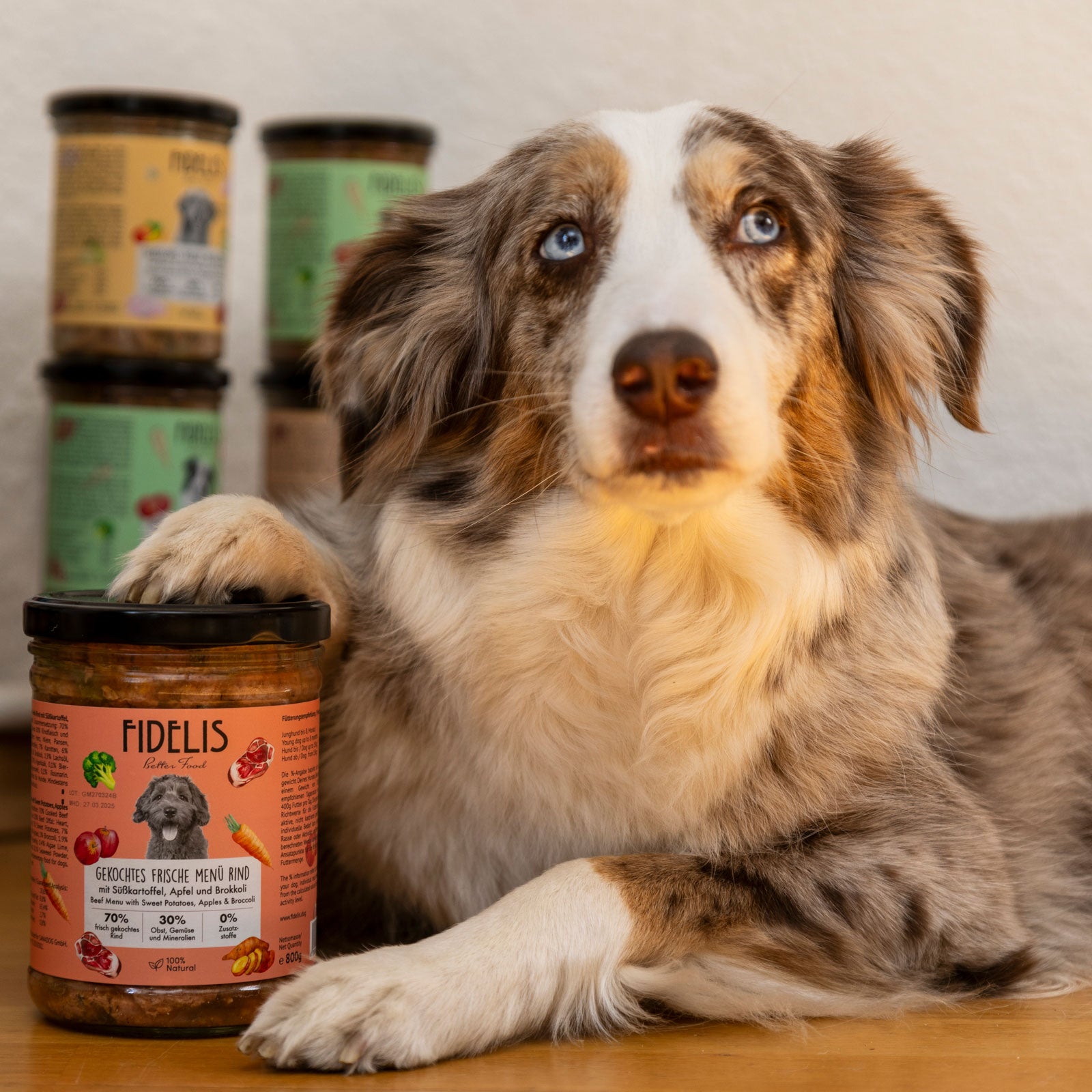 6 x 400g Beef with Sweet potato, Apple and Broccoli