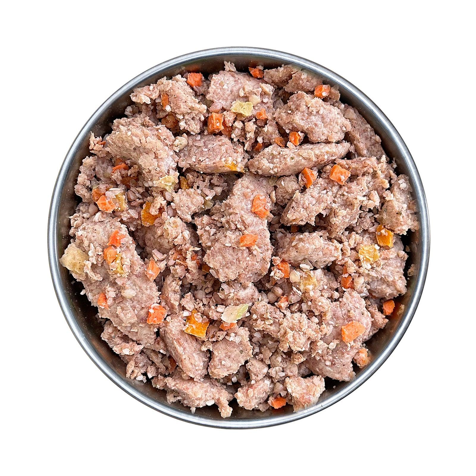 Cooked Fresh Pork Menu with Buckwheat, Pumpkin and Fennel (500g)