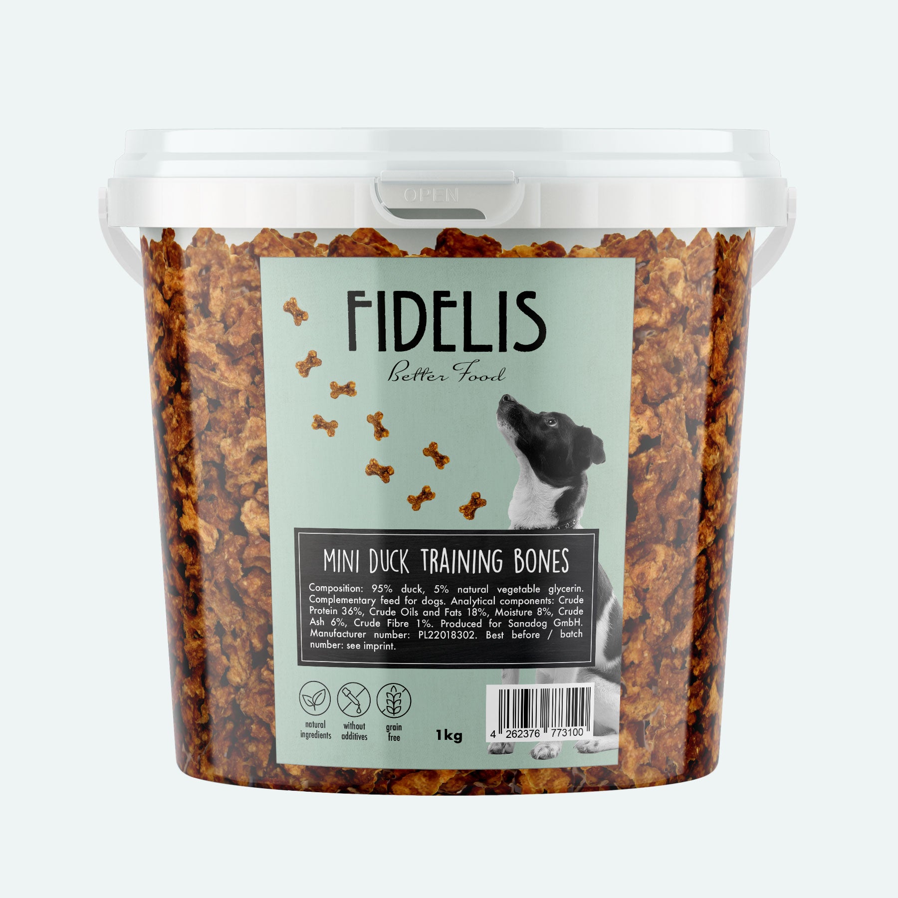 Mini Duck Training Bones (Bucket)